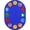 Multicolor, variant on 7 ft. 8 in. x 10 ft. 9 in. Emoji Edge Kid Essentials Oval Rug Multicolor