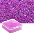 thumbnail image 1 of HeroNeo 90g UV Resin Bubble Beads Droplet Multicolor Fillers Water Bead for 3D Nail Art, 1 of 19