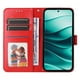 thumbnail image 5 of Funda tipo cartera GANGXUN para OPPO A5 Pro , diseño girasol, cuero PU, soporte, cierre magnético, tarjetero, 5 of 5