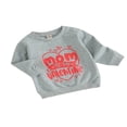 thumbnail image 1 of Hooded Sweatshirt for Baby Kids  with Long Sleeve Crew Neck and Letters Print, 1 of 9