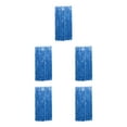 thumbnail image 2 of Guardoinrt Foil Curtain Safe Ingredients Exquisite Craft DIY Decorative Wide Application Multiple Colors Foil Fringe Curtain Dark Blue 3*1m 5Set, 2 of 4