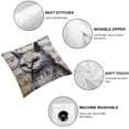 thumbnail image 4 of SHANXI Pillow Covers Ink Painting Cat Silhouette with Decorative Throw Pillow Case Home Couch Cushion Cover Standard Pillowslip 20x20in, 4 of 5