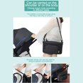 thumbnail image 5 of Bolsas De Pañales Para Cochecito De Bebé, Bolsa De Mamá, Bolsa De Almacenamiento De Gran Capacidad, Accesorios Para Cochecito Con Asa, Bolsa Colgante Methold VI005706-00, 5 of 5