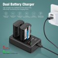 thumbnail image 4 of Batería FirstPower LP-E6 LP-E6N 2600 mAh 7,4 V con cargador Canon, 4 of 7