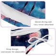 thumbnail image 3 of Starry Sky Flamingo Swimsuit Women Bikini Set with Detachable Sponge and Adjustable Strap, Two-Pack, Beach Pool Vacation., 3 of 6