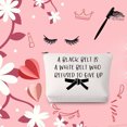 thumbnail image 4 of Martial Arts Taekwondo Karate Gifts Jiu Jitsu Gift A Black Belt Is A White Belt Who Refused To Give Up Cosmetic Bag Black Belt Taekwondo Fighter Gift MMA Judo Gift, 4 of 7