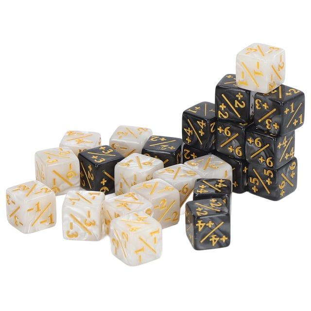 Contadores de Cubos de Dados D6, Contadores de Dados de Número Claro para El Juego de Mesa