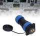 thumbnail image 3 of Conector Impermeable, Enchufe Industrial Conexión Firme Contacto De Cobre Chapado En Oro M28x1.5mm Para Equipos, 3 of 7