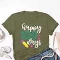 thumbnail image 5 of Liquidation! T-shirts Graphiques Uooqdmx, T-Shirt 100 Jours d'École, T-Shirts de Rentrée Scolaire, T-Shirt 100 Jours d'École T-Shirts d'Enseignant Joyeux 100e Jour, T-Shirts d'Enseignant, Vert TTG, 5 of 5