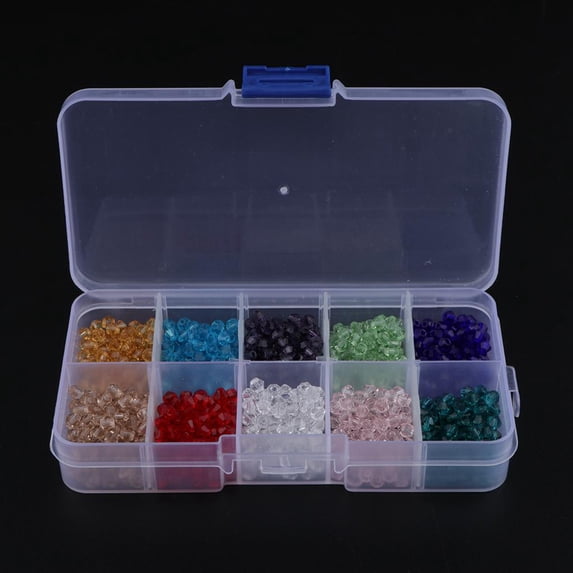 Glass Beads, 4mm Rondelle Faceted Beads Crystal Beads for Jewelry Making, DIY Beading , Bracelet, Necklace, Earrings, Crafts