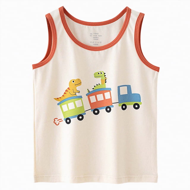 Gubotare Camisoles pour Garçons Débardeur Débardeur pour Garçons Débardeur Sans Manches Débardeurs Couleurs Assorties Col Rond Débardeurs Taille 11-12 (Rouge, 11-12 Ans)