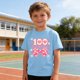 thumbnail image 5 of Camiseta de Manga Corta Linda para Niños Niñas Impresión Gráfica Escuela Temporada Casual Tee, Chicas Manga Corta Tops Ropa de Juego Suave Alternativa, 5 of 9