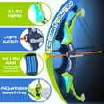 thumbnail image 4 of Kids Bow And Arrow Sport Toys For Boys Girls With Led Light Toddler Archery Set With 3 Suction Cup Arrows, 1 Quiver And 1 Target,Toy Gift For Birthday, Christmas, Party, 4 of 7