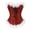 Black&Red, variant on vastwit Women's Christmas Corset Tops Lace Up Boned Overbust Bustier Bodyshaper Top Red B L