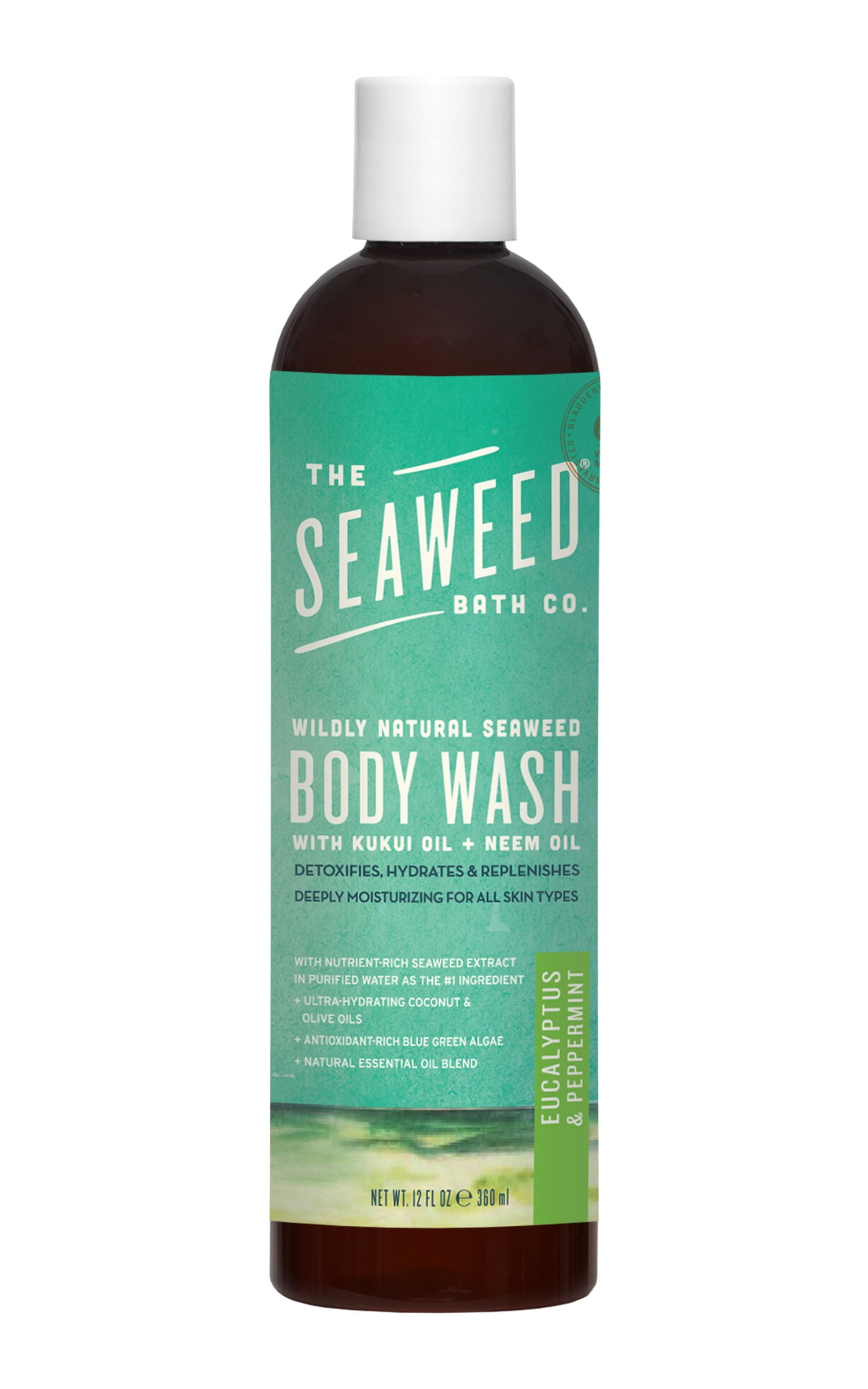 The Seaweed Bath Eucalyptus & Peppermint Hydrating/Soothing Body Wash