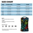 thumbnail image 6 of Bixox Men's Play Game Start Printed Shirt Sleeveless Fitness Tank Top-X-Large, 6 of 7