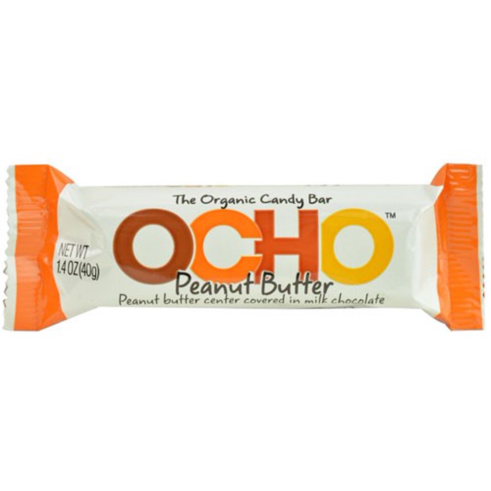 OCHO Organic Candy Bar Peanut Butter 1.4 oz