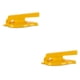 thumbnail image 4 of Ounissouiy Máquina para hacer bolas de hervida con mango, prensador antiadherente, herramienta de prensa de alimentos , cocina, restaurante, Amarillo 2Conjunto, 4 of 6