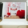 thumbnail image 2 of Vikakiooze Home Decor , Valentine's Day Cloth Personality Photo Party Layout Props Photography Photo, 2 of 3