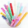 thumbnail image 3 of ACDANC 25Pcs Plastic Reusable Straws for Tumblers,Fits Large Cups Reusable Straws Plastic, 3 of 8