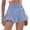 Q-Sky Blue, variant on 2025 Women's Shorts Women's Loose Solid Color Shorts for Women Casual Summer Mini Pant Summer Beach Women Shorts Casual Shorts Buttons Short Hot Overall Shorts for Women Pants Cargo