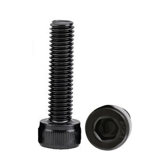 100pcs M3 x 20mm 12.9 Grade Alloy Steel Hex Socket Head Cap Screws Bolts,Black Oxide Finish