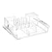 thumbnail image 3 of Caboodles Crystal Clear Two Tower Cosmetic Tray, 3 of 4
