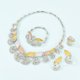 thumbnail image 4 of XWSHYW Conjuntos de Joyería Conjunto de Joyería de Moda para Mujer, Accesorios de 5 Piezas, Joyería de Oro, 4 of 7