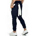 thumbnail image 2 of CHUOU Men's Gym Pants Workout Running Athletic Joggers Slim Fit Sport Track Pants With Zipper Pockets, 2 of 5