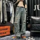 thumbnail image 3 of Pantalones vaqueros para hombre con agujeros rotos, pantalones vaqueros de hip hop para hombre, rotos, rasgados, rectos, originales, tallas grandes, tendencia de verano 2024, suaves, 3 of 5