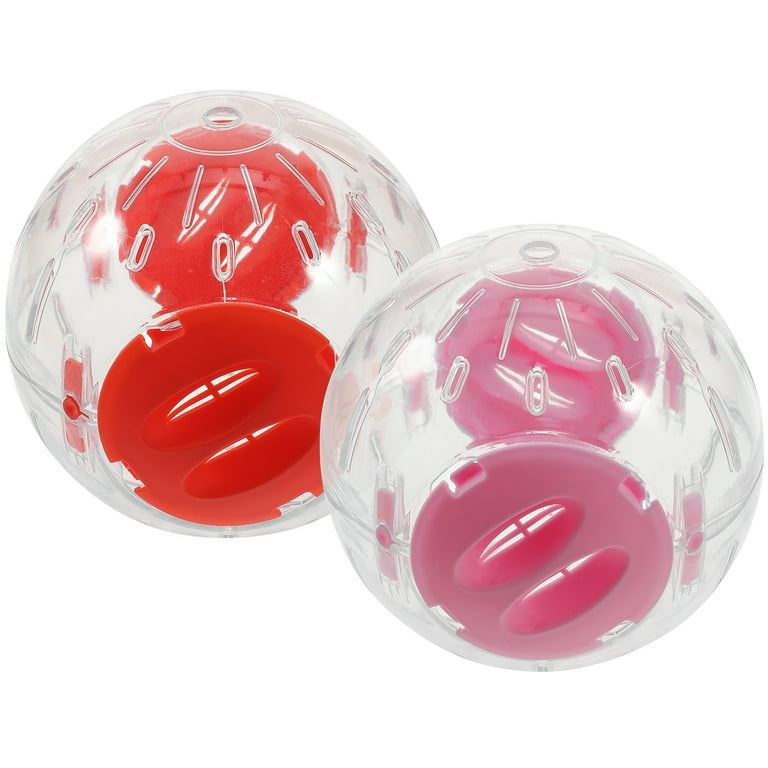 2Pcs Clear Hamster Ball Dwarf Hamsters Exercise Ball Running Ball Hamster Toy