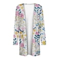 thumbnail image 4 of YueHuiYing Women's Lightweight Cardigan Open Front Long Sleeve Casual Loose Thin Cardigans with Pockets 2026, 4 of 5