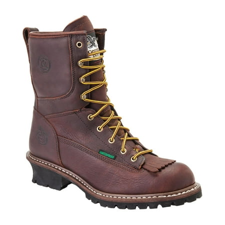 Georgia Men's Waterproof Logger Boot Round Toe - G7113