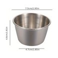 thumbnail image 1 of CG 5pcs 201 Stainless Steel Pancake Sauce Cup, Salad Tomato Sauce Dipping Sauce Cup Dipping Sauce, 1 of 4