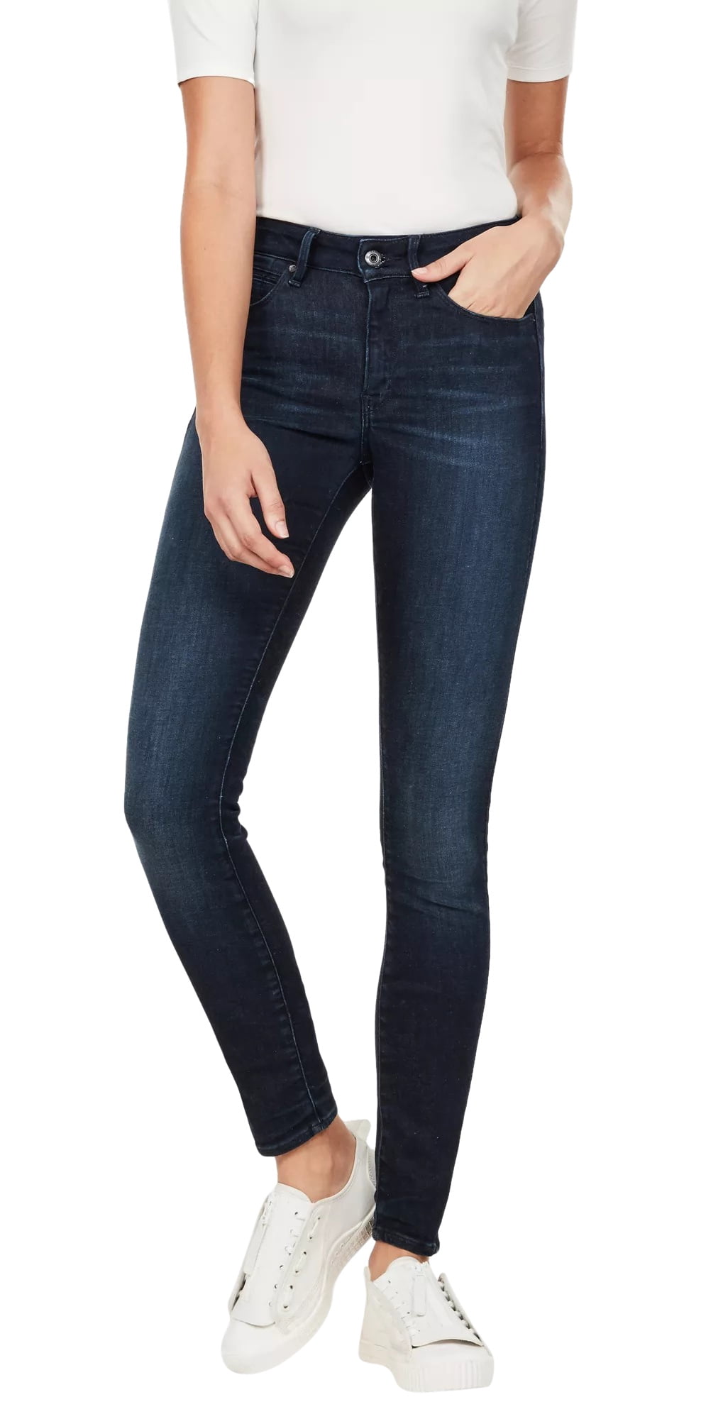 ONLY Womens Shape Jeans Blue in Size 33W 32L
