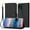 Black, variant on Phone Case for Motorola Moto G Stylus 5G 2021 PU Lether Litch Pattern Flip Folio Card Slots Holder Wallet