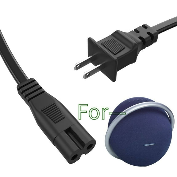 K-MAINS AC Power Cord Comaptible With Harman Kardon Onyx Studio 8 Portable Stereo Speaker