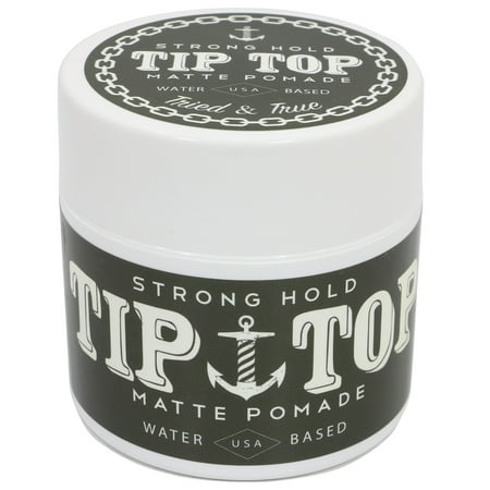 Tip Top Matte Water Based Strong Hold Pomade (Best Water Based Pomade)