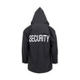 thumbnail image 2 of Rothco 16265 Security Rain Jacket, Black - Medium, 2 of 2