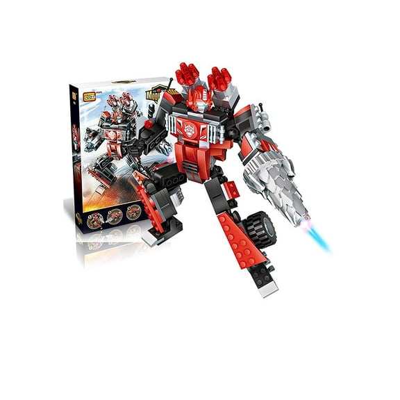 LOZ Transformed Series Drilling and Soil Truck Kids Puzzle Mini Block Brick Toy