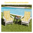 thumbnail image 2 of High Back Adirondack Chair Cushions Set of 2 – 44” x 22” x 4” Waterproof Outdoor Patio Cushions, Fade-Resistant Rocking Chair Cushions for Garden, Porch, Deck – Comfortable & Durable (2-Piece Set), 2 of 7