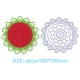 thumbnail image 1 of Troqueles de corte de flores huecas Wdftyju 6 uds plantillas para álbum de recortes artesanía en relieve, 1 of 7