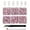 pink, variant on Beadsland 4300pcs Flatback Rhinestones kit for Crafts mixed 6 Sizes，SS6-SS20, pink