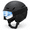 Black-Small, variant on Black Medium Adult Snow Sport and Goggles Set for Skiing Snowboarding