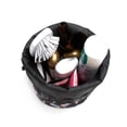 thumbnail image 3 of Jadyn Cosmetic Cinch Compact Travel Makeup Bag and Cosmetic Organizer (Charcoal Floral), 3 of 5
