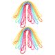 thumbnail image 2 of Collar de plástico de 12 piezas para la fiesta de mascarade accesorios para fiestas navideñas cuentas para accesorios de la etapa de fiesta collar de año nuevo, 2 of 4