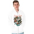 thumbnail image 5 of Sink or Swim Anchor Mermaid Tattoo Zip Up Hoodie Men's Women's Brisco Brands M, 5 of 6