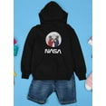 thumbnail image 3 of NASA Nasa Astronaut Duo Over Moon Hoodie Juniors -NASA Designs,  Small, 3 of 4