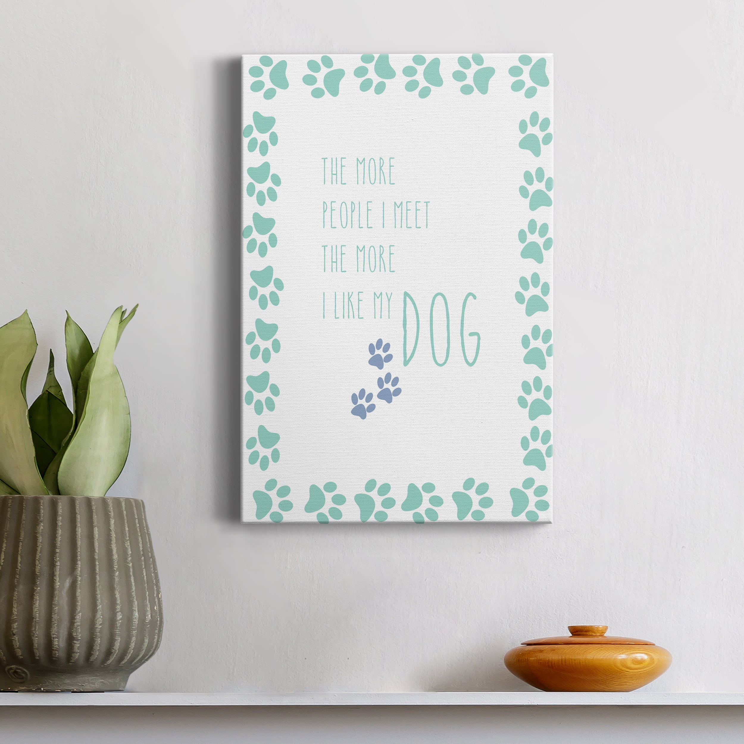 My Dog Premium Gallery Wrapped Canvas - Ready to Hang - 8 x 12