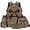 Brown Camo Bow Print, variant on KEIAHUAN Duck Hunter Camouflage School Backpack Set of 4 Back Pack with Lunch Box Pencil Case Water Bottle Bag Backpacks for School Girls with Adjustable Shoulder Strap Student Bag